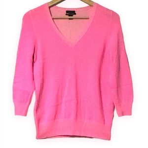 J. Crew Italian Cashmere 3/4 Sleeve Sweater
